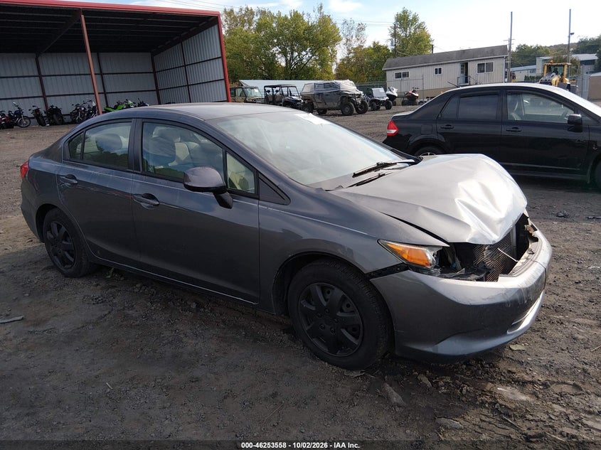 2012 HONDA CIVIC LX | 2HGFB2F52CH309893 | UPCARS