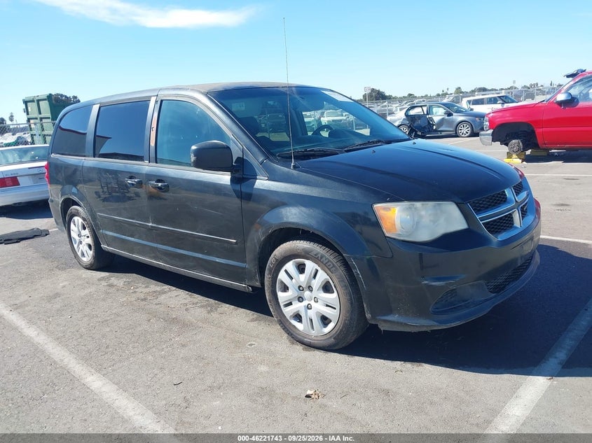 2014 DODGE GRAND CARAVAN SE | 2C4RDGBG6ER296332 | UPCARS