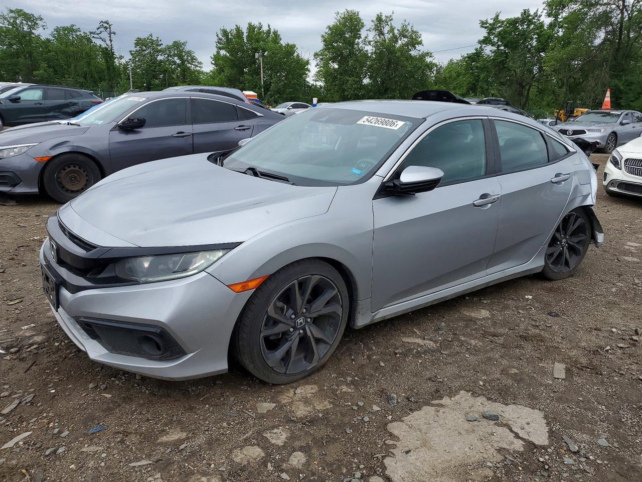 2020 HONDA CIVIC SPORT | 19XFC2F8XLE003462 | UPCARS