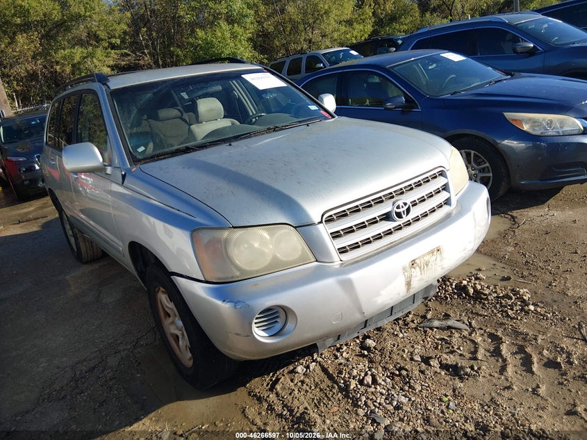 2003 TOYOTA HIGHLANDER | JTEGD21A630054912 | UPCARS