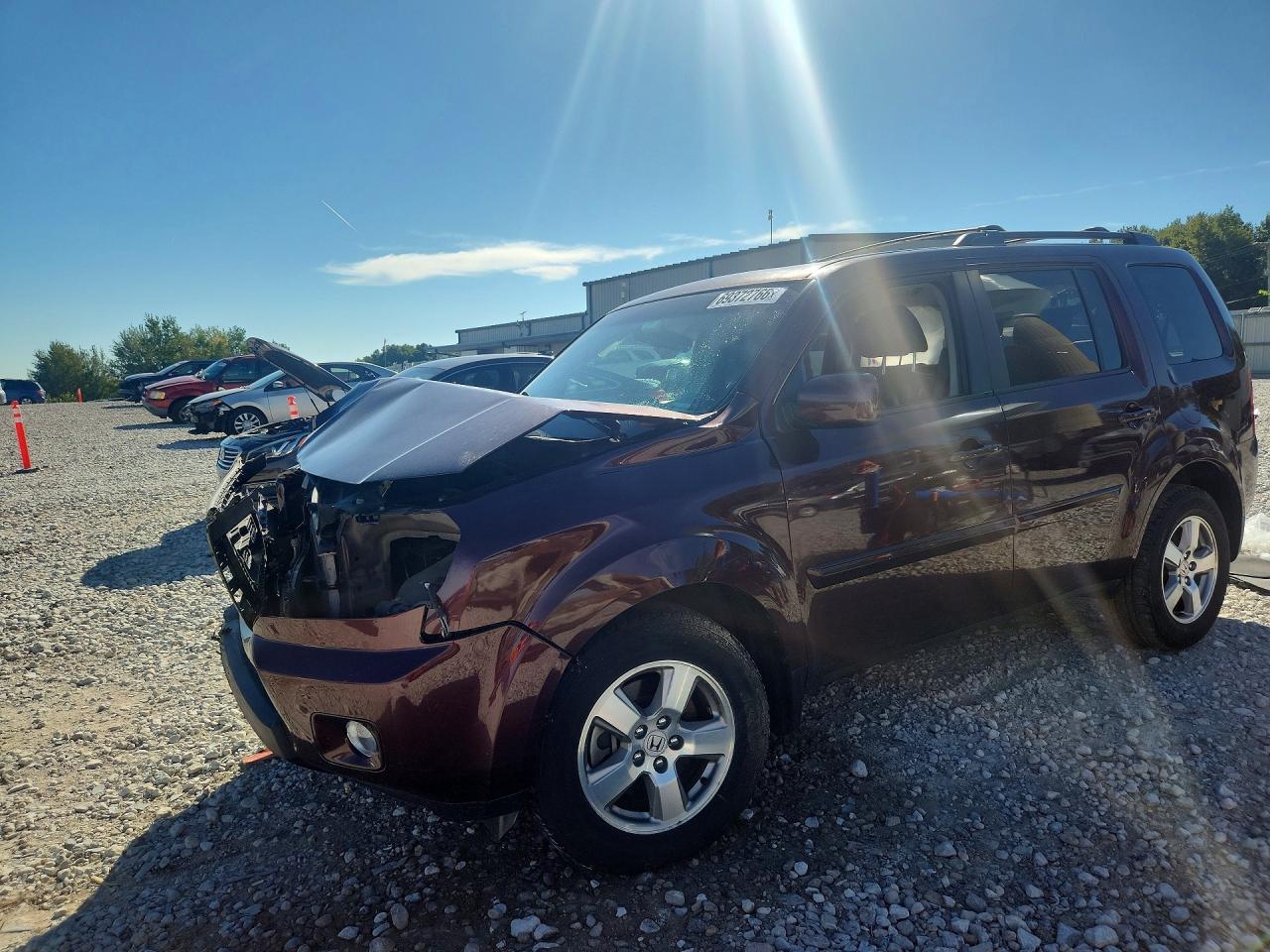 2011 HONDA PILOT EXL | 5FNYF4H51BB071611 | UPCARS