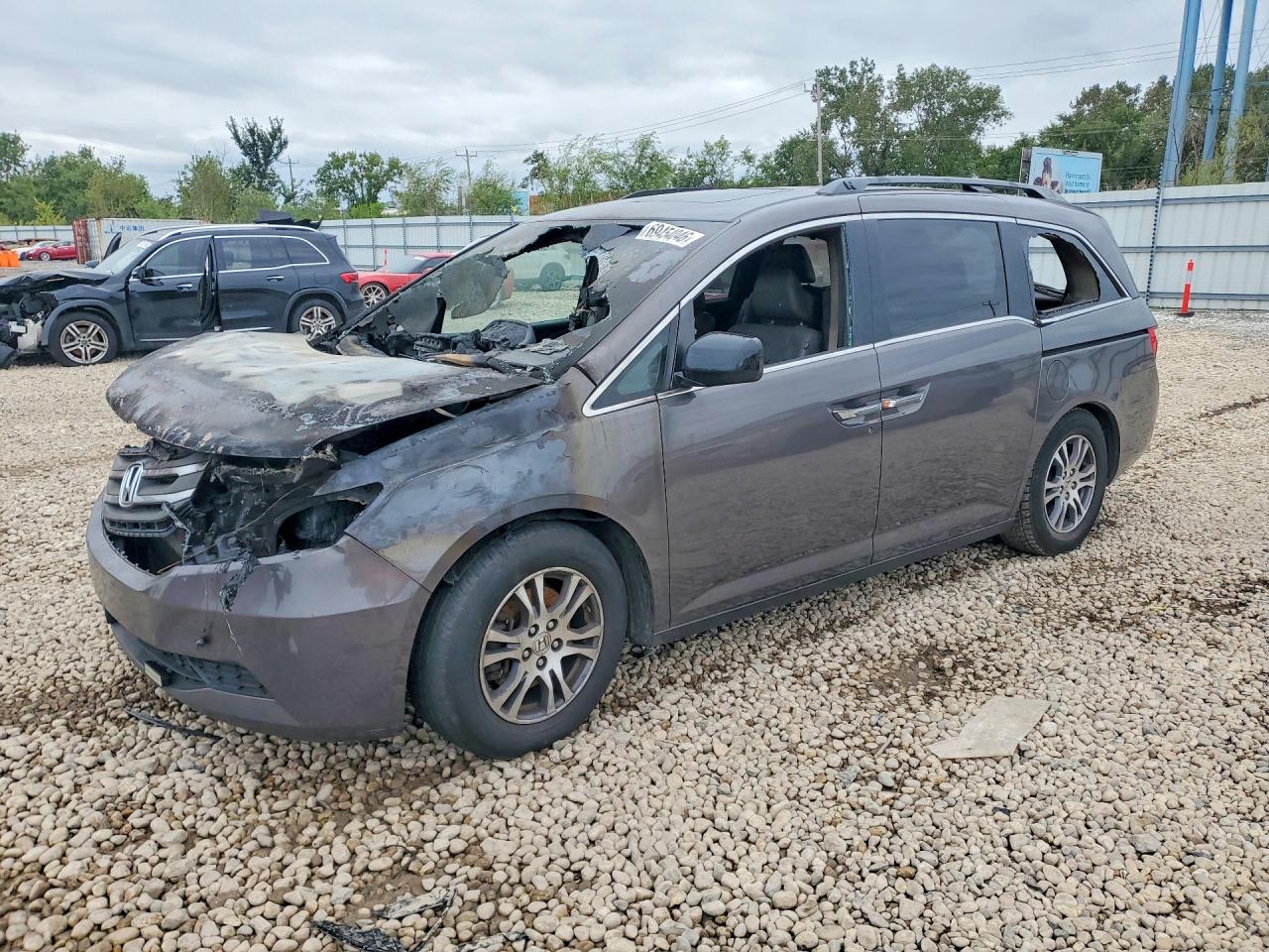 2012 HONDA ODYSSEY EXL | 5FNRL5H62CB101146 | UPCARS