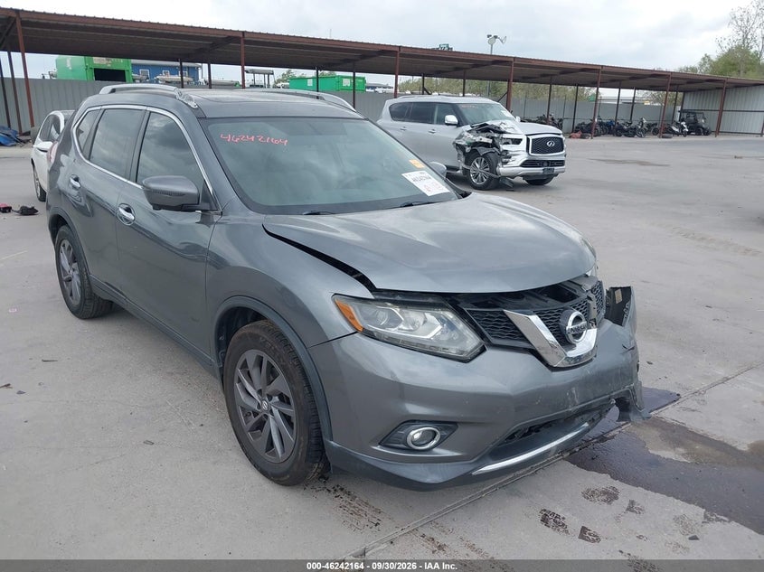 2016 NISSAN ROGUE SL | 5N1AT2MT5GC741955 | UPCARS