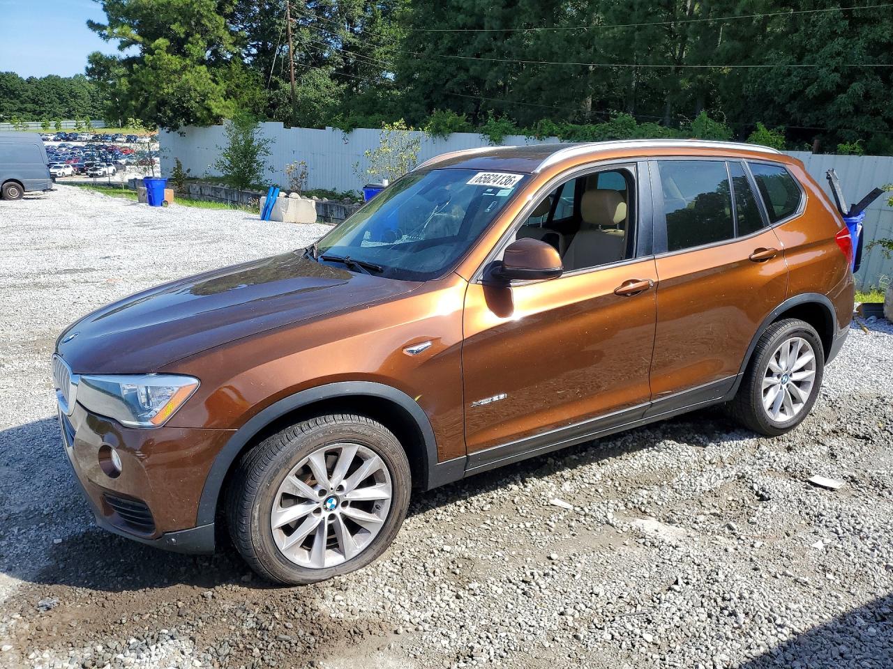 2017 BMW X3 XDRIVE28I | 5UXWX9C52H0T10520 | UPCARS