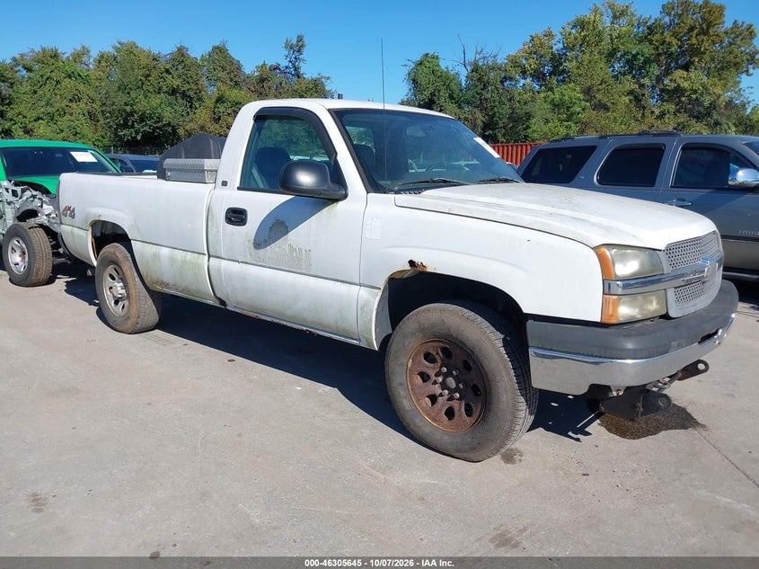 2005 CHEVROLET SILVERADO 1500 WORK TRUCK | 1GCEK14V05E295719 | UPCARS