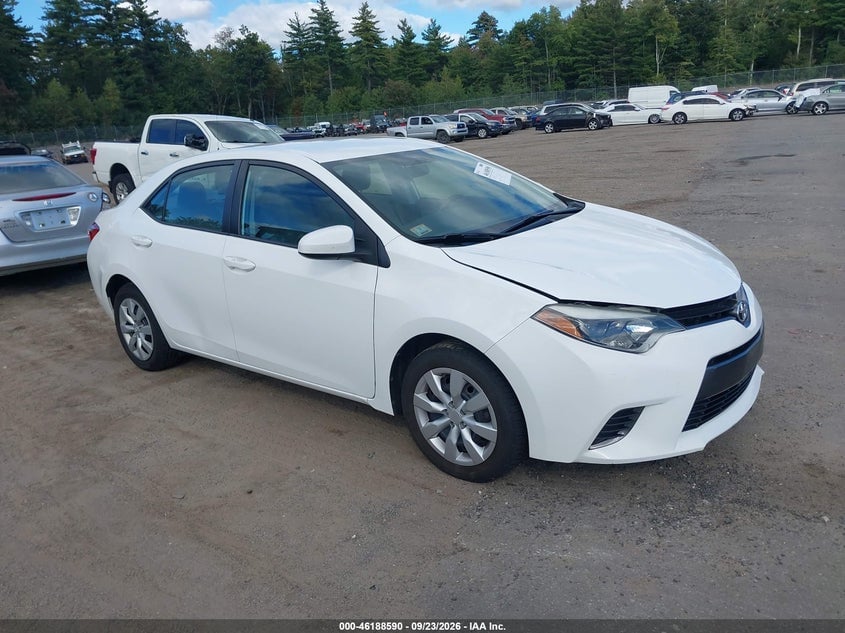 2015 TOYOTA COROLLA LE | 2T1BURHE6FC399173 | UPCARS