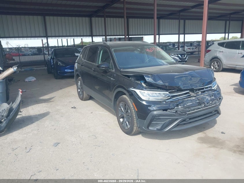 2022 VOLKSWAGEN TIGUAN 2.0T SE | 3VV3B7AX5NM113640 | UPCARS