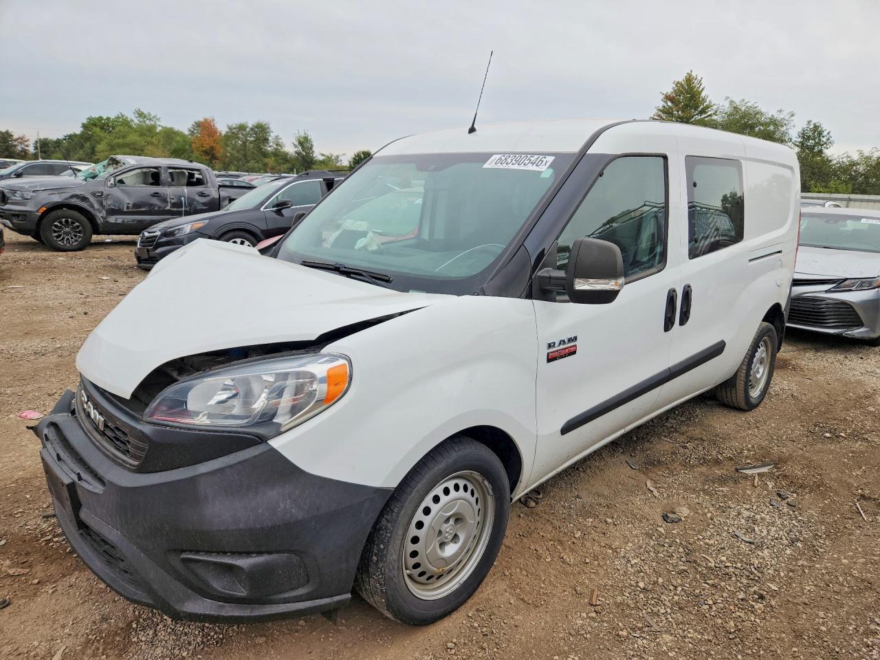 2021 RAM PROMASTER CITY | ZFBHRFAB2M6T83019 | UPCARS