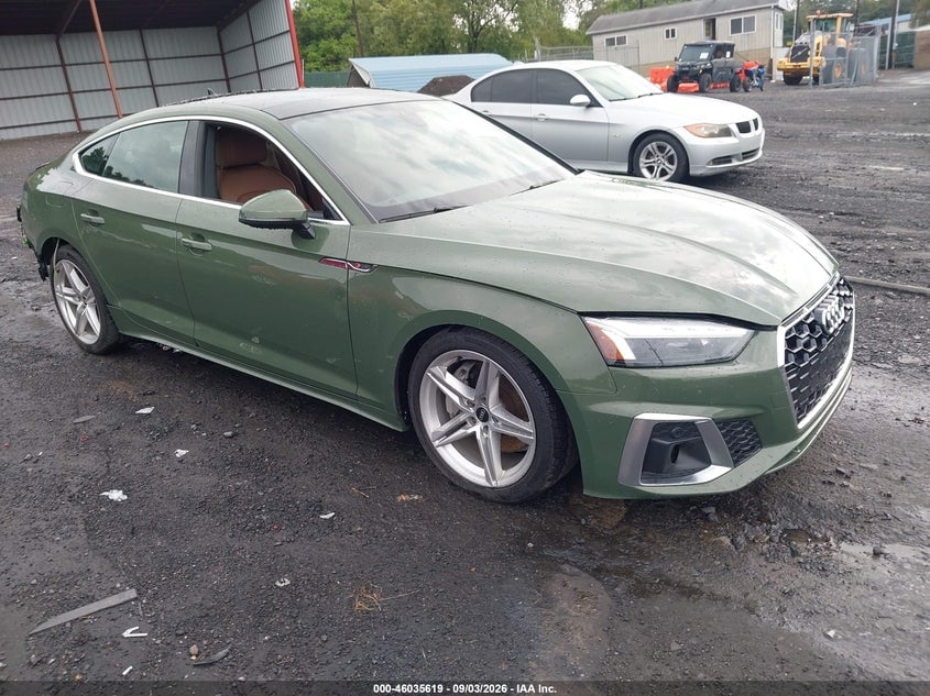 2022 AUDI A5 SPORTBACK PREMIUM PLUS 45 TFSI S LINE QUATTRO S TRONIC | WAUFACF52NA017151 | UPCARS