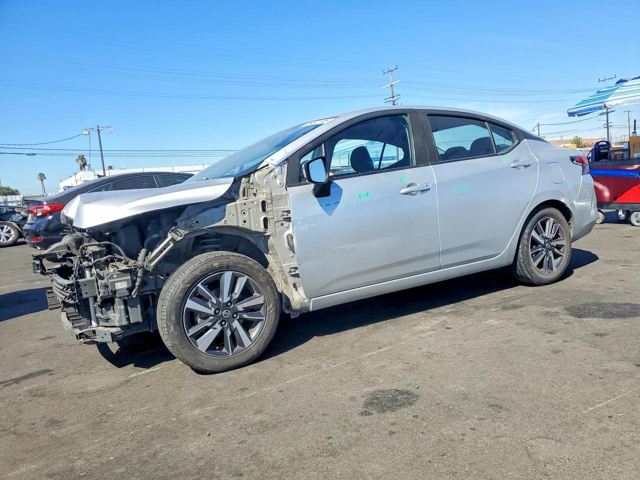 2021 NISSAN VERSA SV | 3N1CN8EV1ML856419 | UPCARS