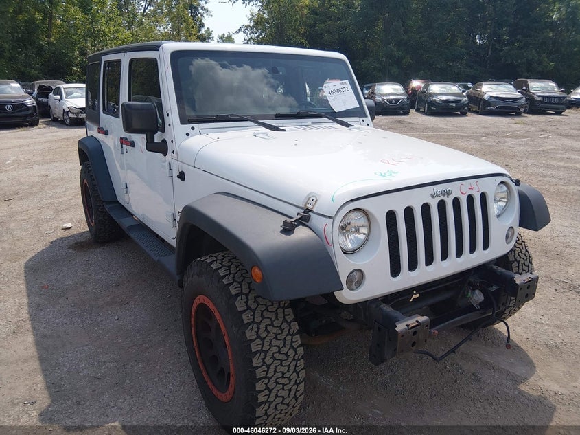 2016 JEEP WRANGLER UNLIMITED SPORT | 1C4BJWDG2GL278925 | UPCARS