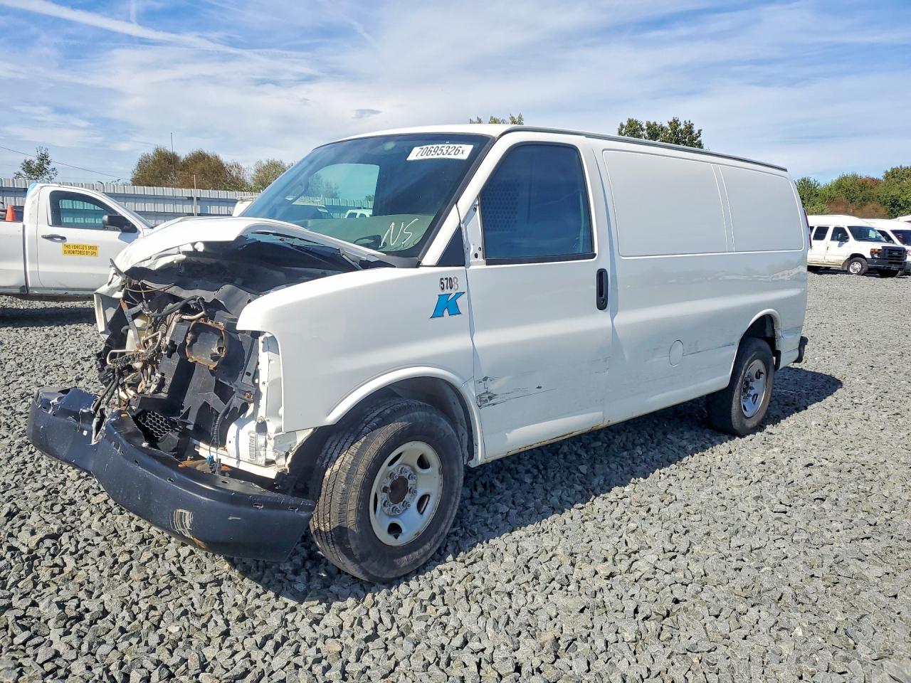 2016 CHEVROLET EXPRESS | 1GCWGAFF6G1268191 | UPCARS