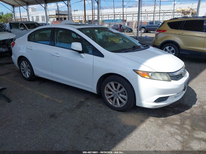 2012 HONDA CIVIC EX | 2HGFB2F81CH543212 | UPCARS