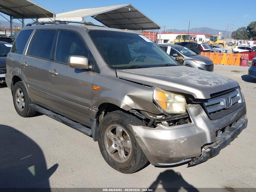 2007 HONDA PILOT EX-L | 5FNYF28597B043356 | UPCARS
