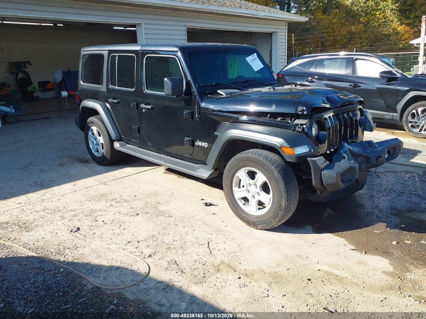 2021 JEEP WRANGLER UNLIMITED SPORT S 4X4 | 1C4HJXDG2MW503127 | UPCARS
