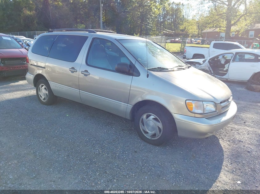 2000 TOYOTA SIENNA XLE | 4T3ZF13C4YU217124 | UPCARS