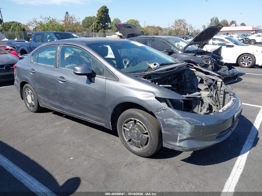 2012 HONDA CIVIC HF | 2HGFB2F62CH543296 | UPCARS