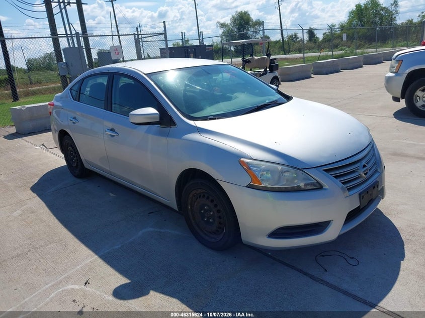 2015 NISSAN SENTRA FE+ S/S/SL/SR/SV | 3N1AB7AP3FL632184 | UPCARS