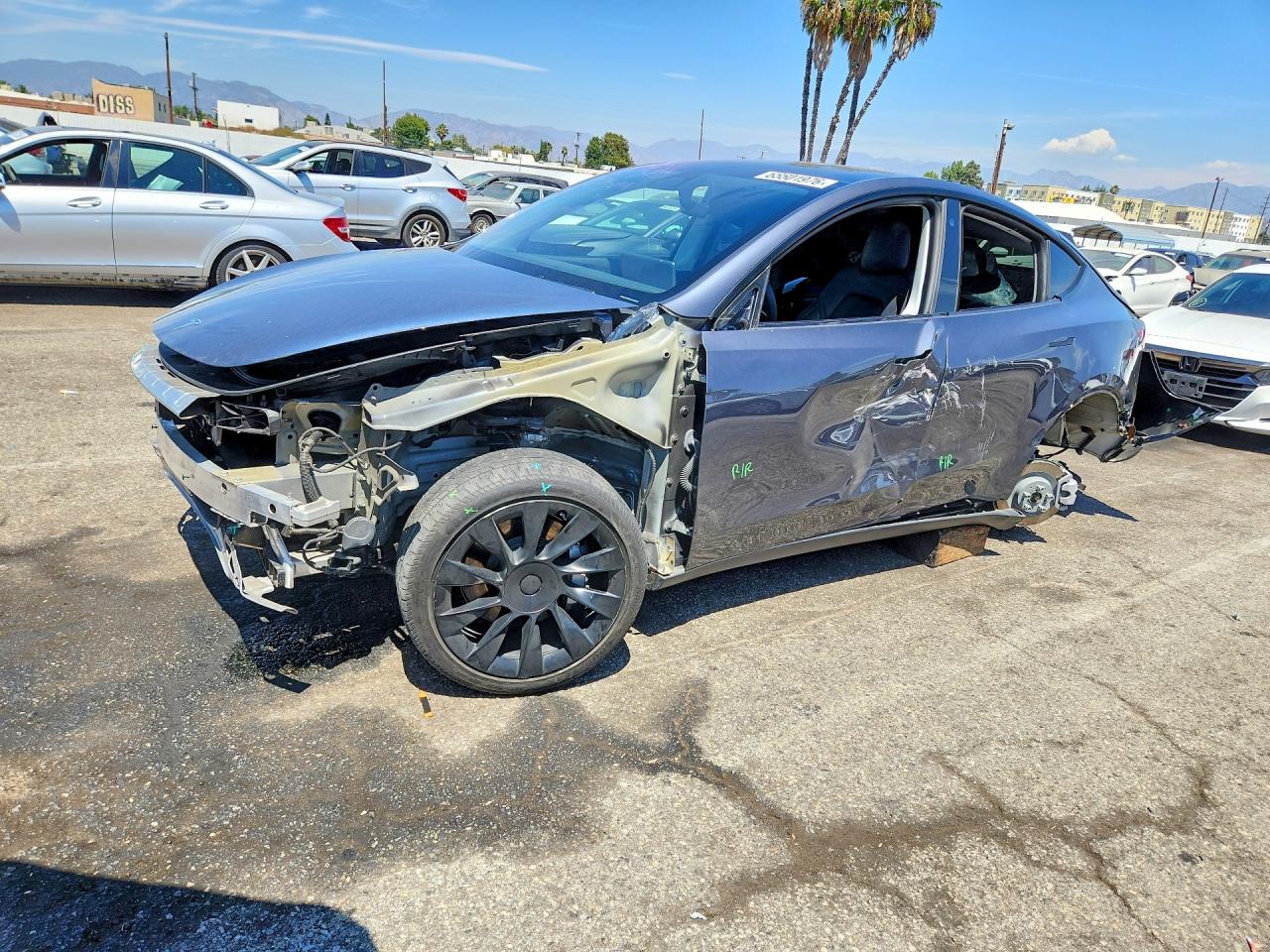 2021 TESLA MODEL Y | 5YJYGDEE0MF149025 | UPCARS
