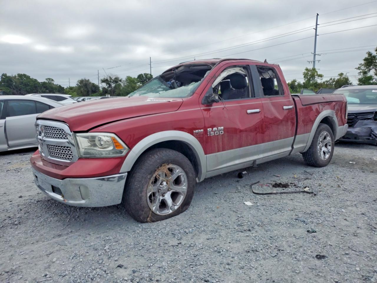2014 RAM 1500 LARAMIE | 1C6RR6JT3ES233480 | UPCARS