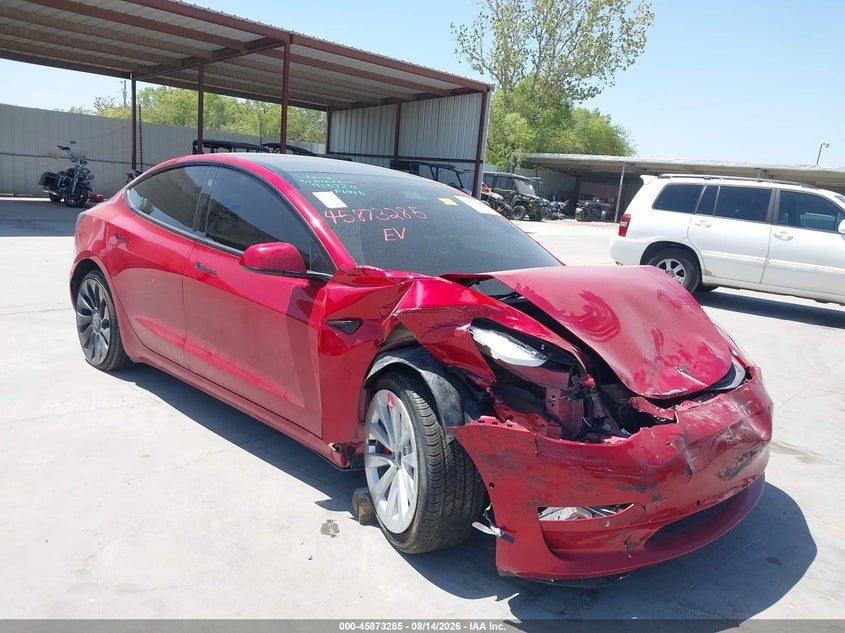 2021 TESLA MODEL 3 PERFORMANCE DUAL MOTOR ALL-WHEEL DRIVE | 5YJ3E1EC8MF913720 | UPCARS