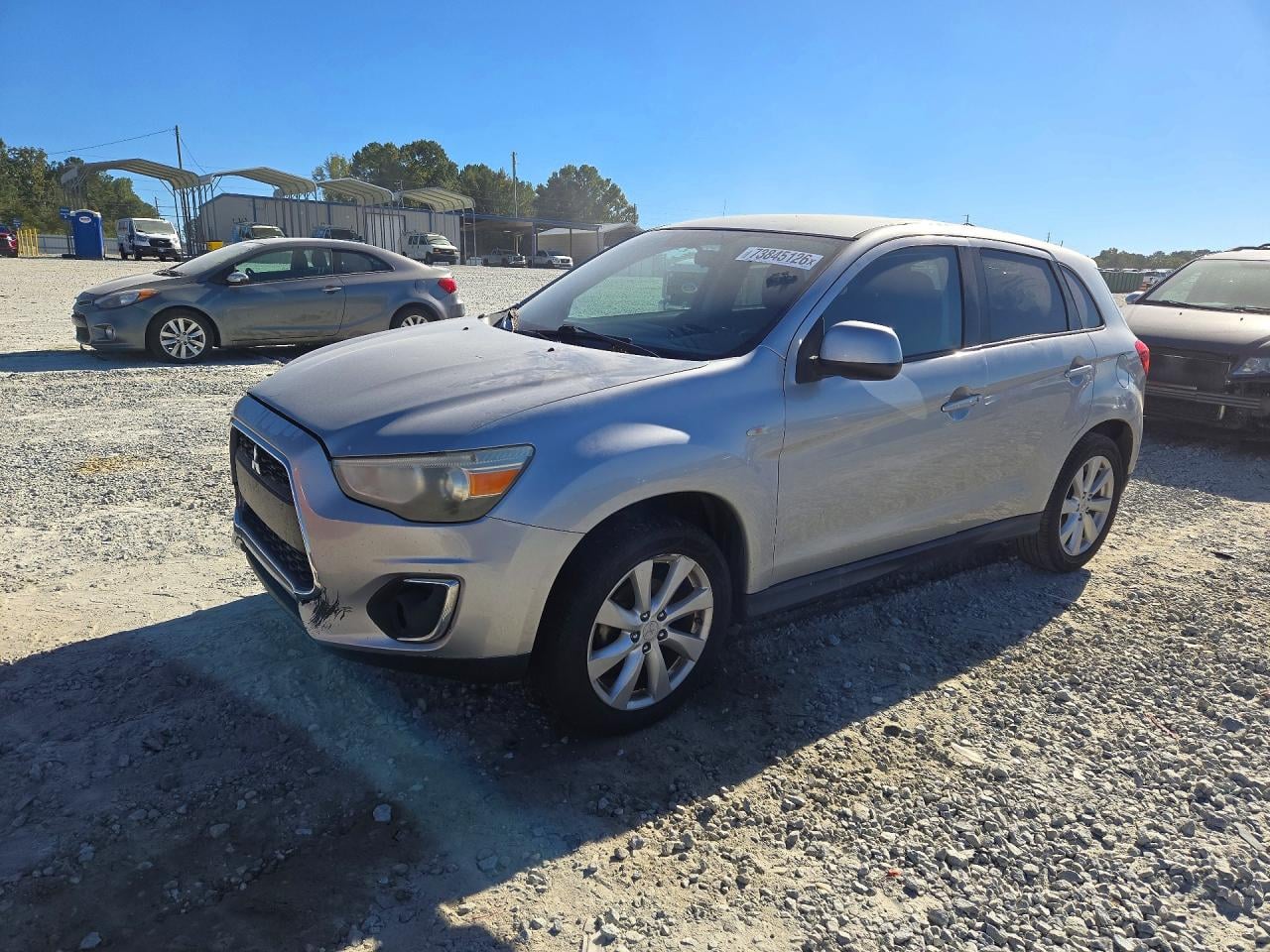 2014 MITSUBISHI OUTLANDER ES | 4A4AP3AU5EE005295 | UPCARS