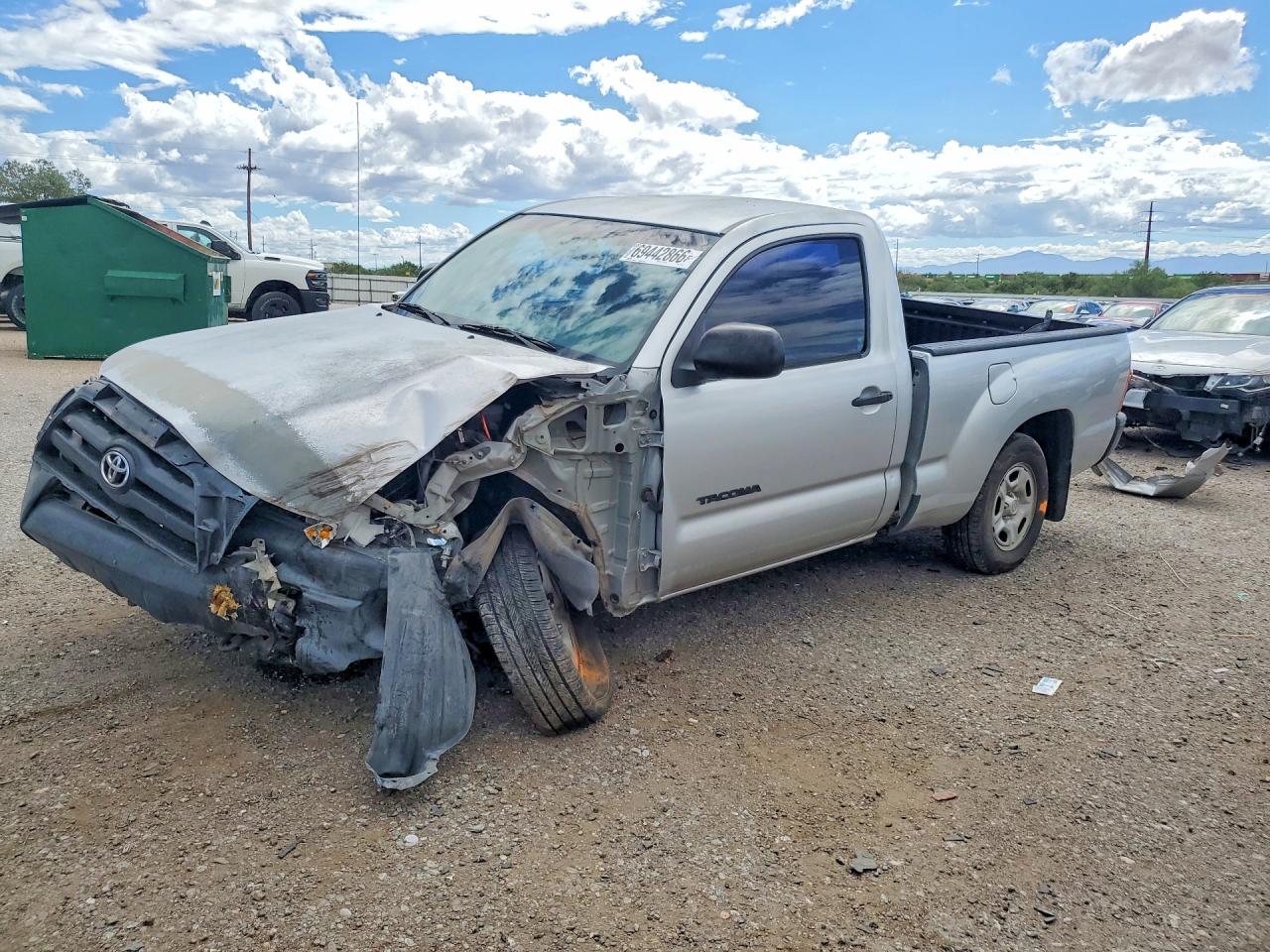 2008 TOYOTA TACOMA BASE | 5TENX22N18Z511413 | UPCARS