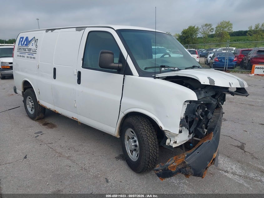 2010 CHEVROLET EXPRESS 2500 WORK VAN | 1GCZGFDA7A1160705 | UPCARS