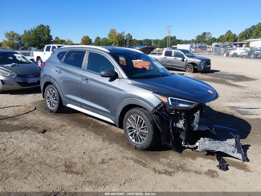 2021 HYUNDAI TUCSON LIMITED | KM8J3CAL2MU310344 | UPCARS