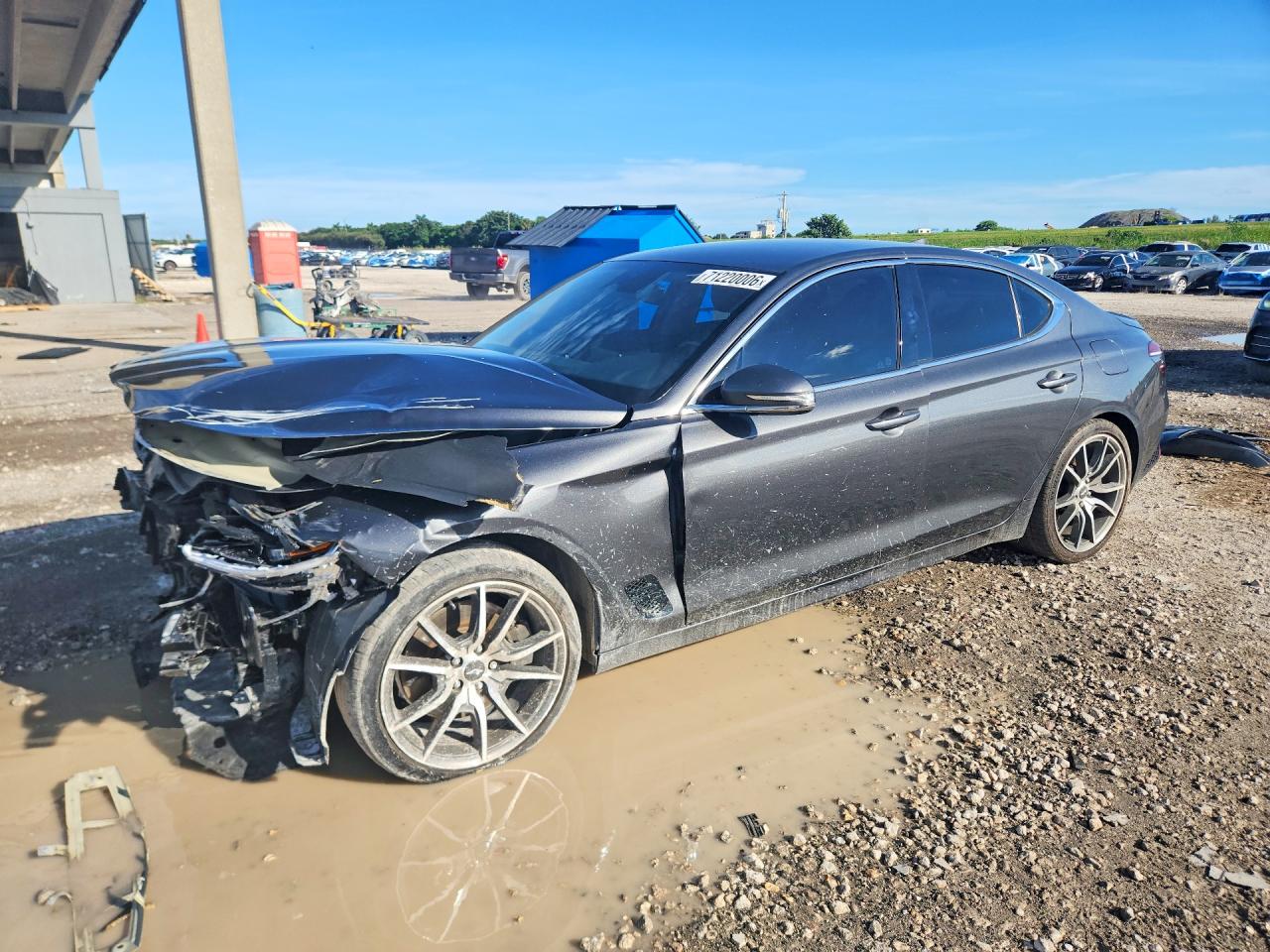 2022 GENESIS G70 3.3T STANDARD | KMTG54TE8NU088277 | UPCARS