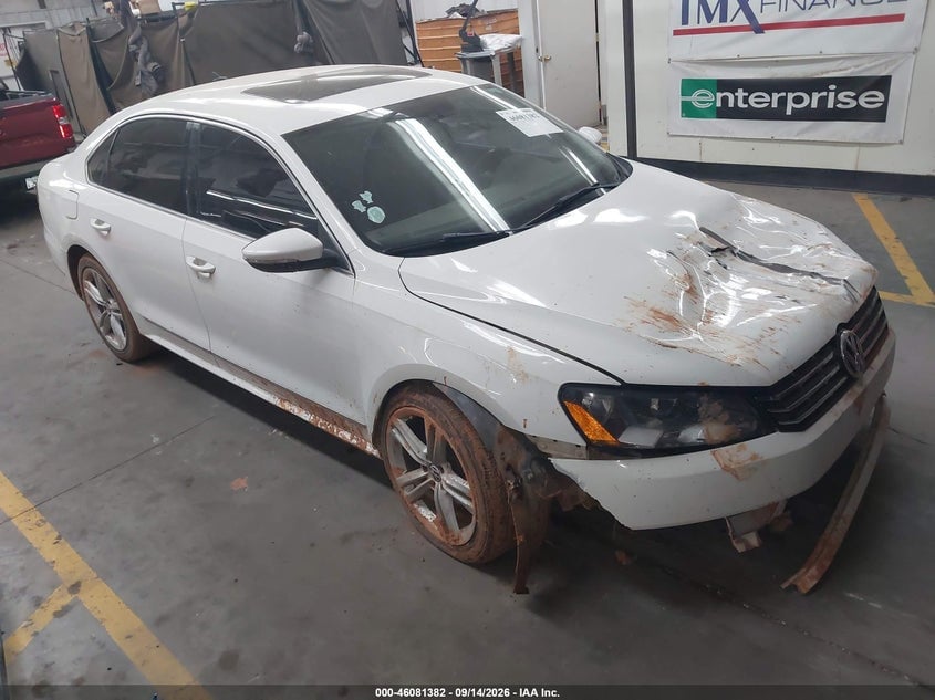 2012 VOLKSWAGEN PASSAT 2.0L TDI SEL PREMIUM | 1VWCN7A38CC059930 | UPCARS