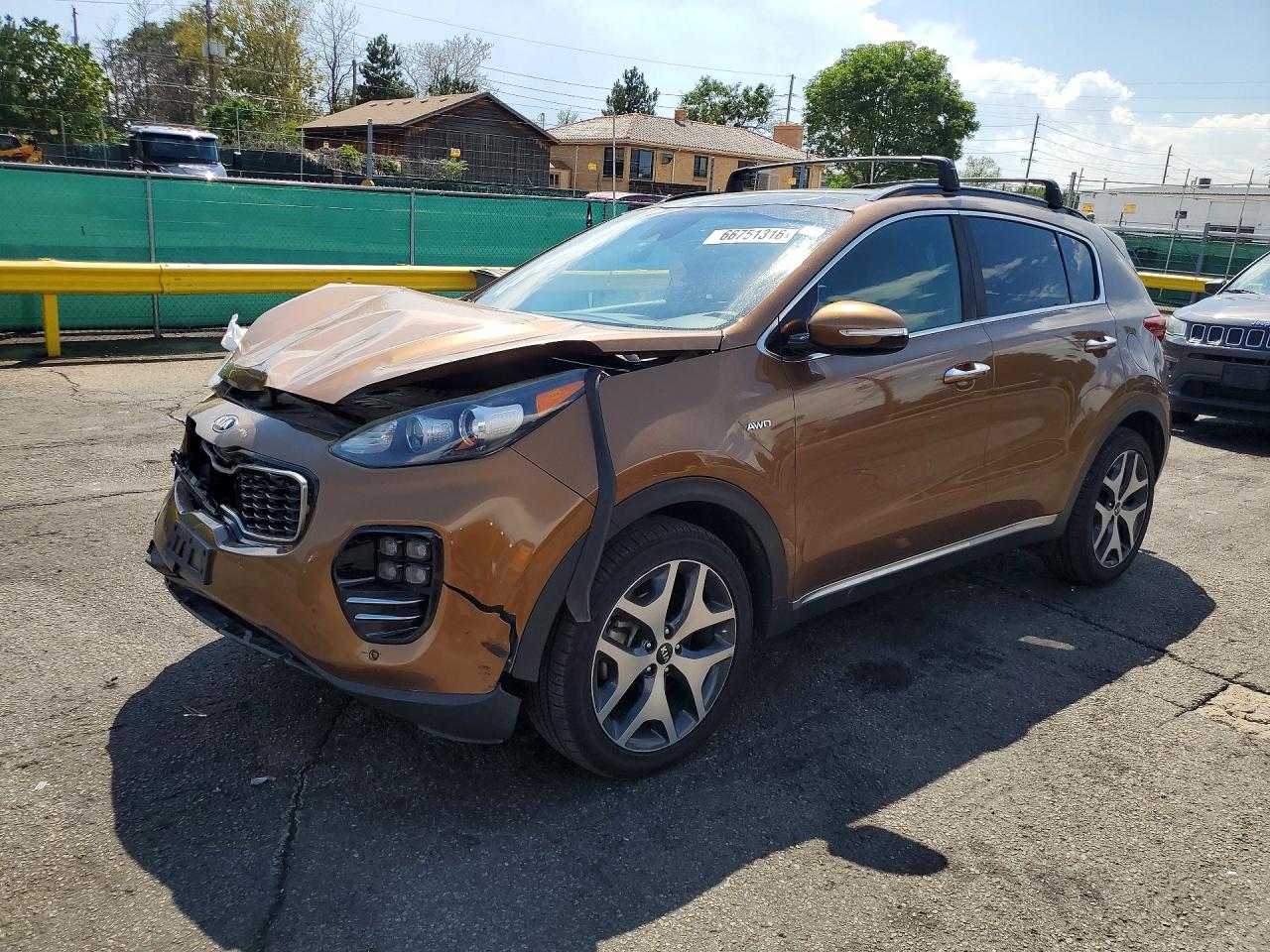 2018 KIA SPORTAGE SX | KNDPRCA67J7354812 | UPCARS