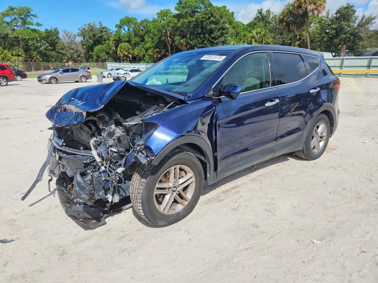 2017 HYUNDAI SANTA FE 2.4L | 5XYZTDLB3HG441324 | UPCARS
