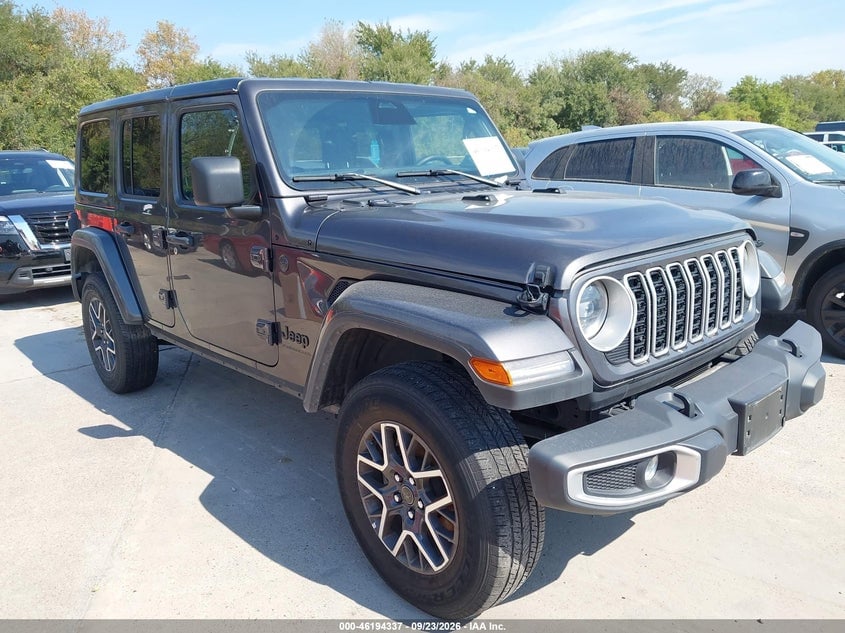 2025 JEEP WRANGLER 4-DOOR SAHARA 4X4 | 1C4PJXEN6SW589290 | UPCARS