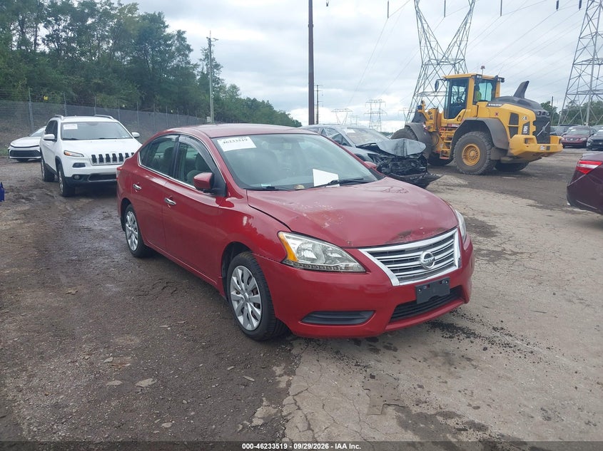2013 NISSAN SENTRA SV | 3N1AB7AP4DL692259 | UPCARS