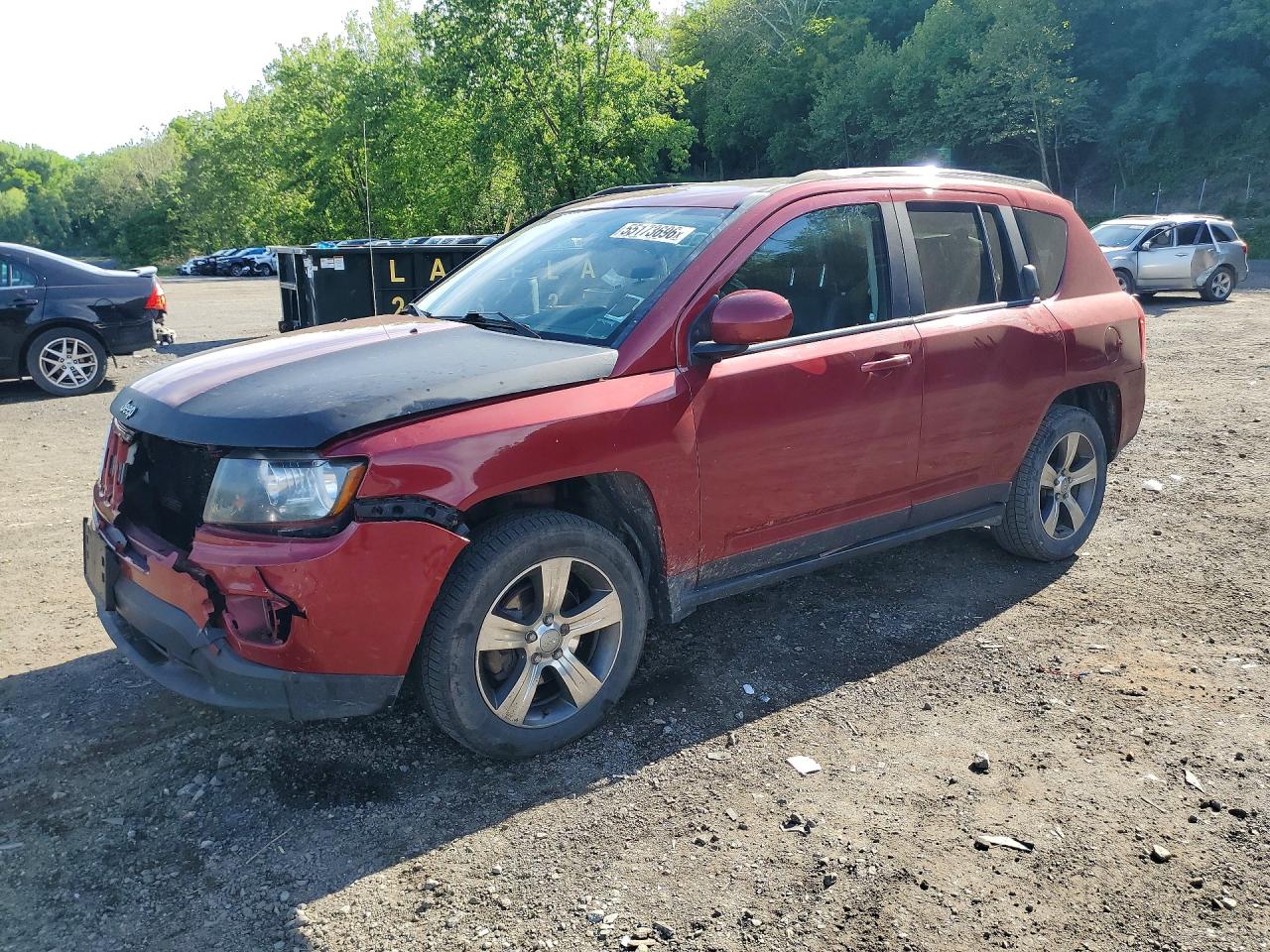2016 JEEP COMPASS LATITUDE | 1C4NJDEB7GD558287 | UPCARS