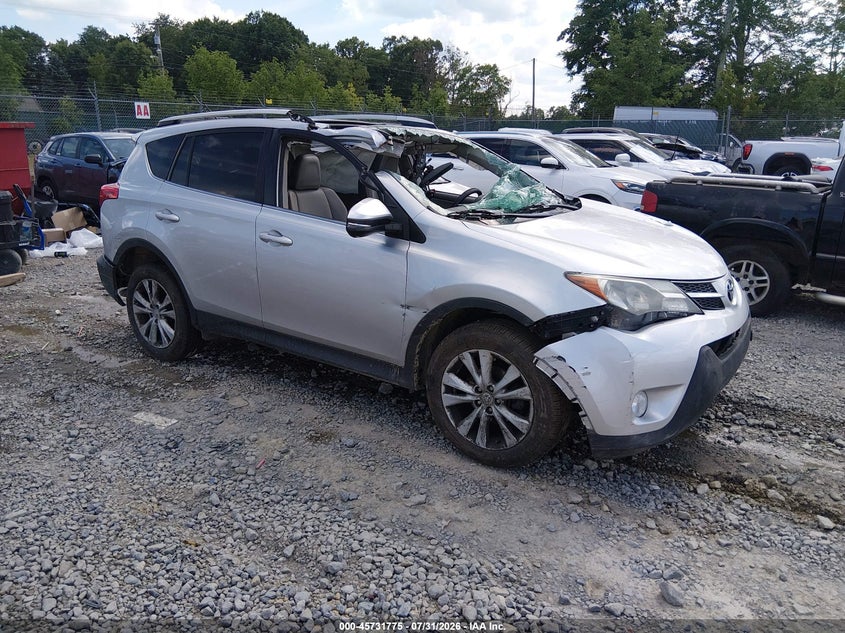 2015 TOYOTA RAV4 LIMITED | 2T3DFREV5FW338040 | UPCARS