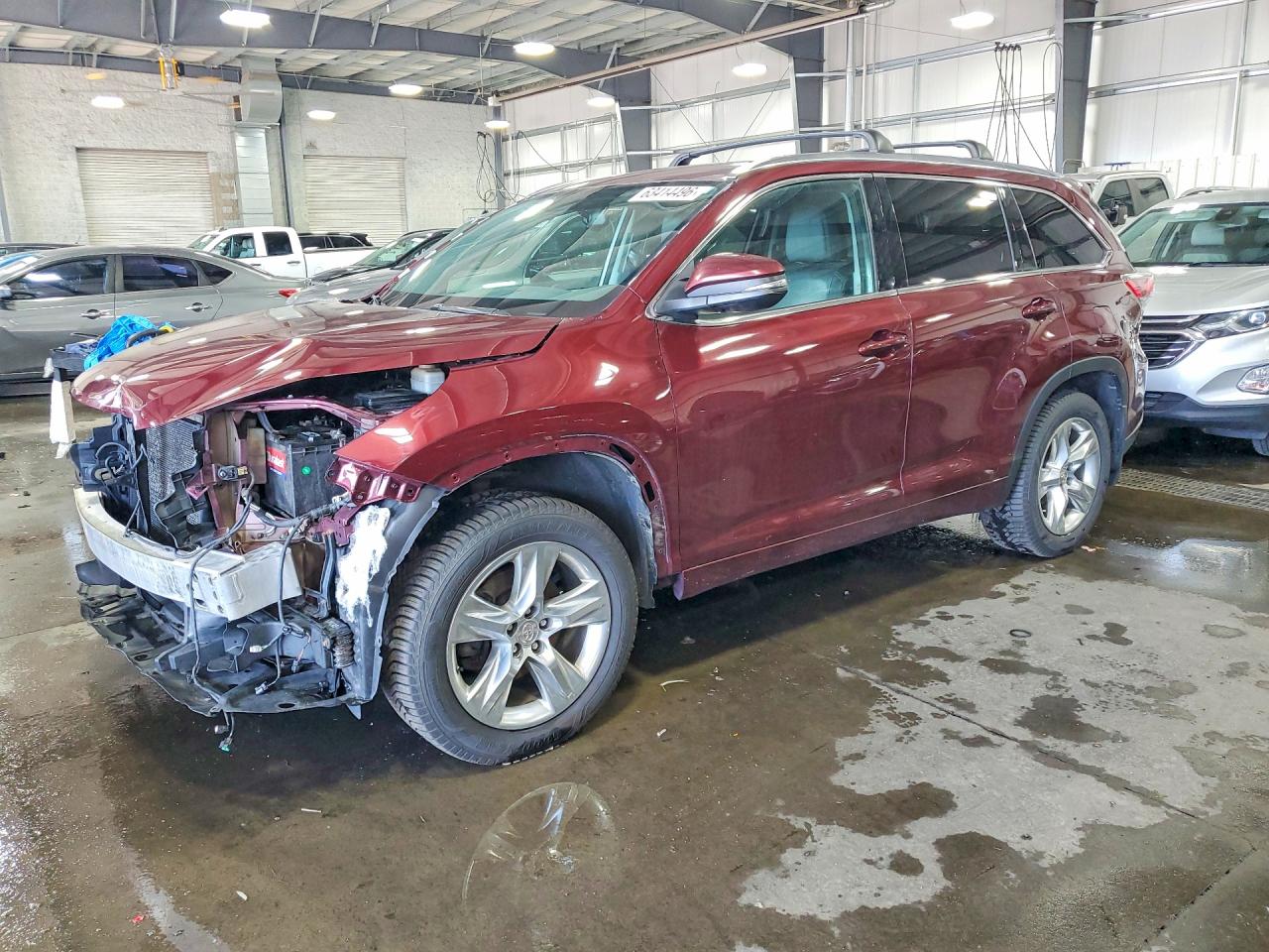 2015 TOYOTA HIGHLANDER LIMITED | 5TDDKRFH5FS206904 | UPCARS