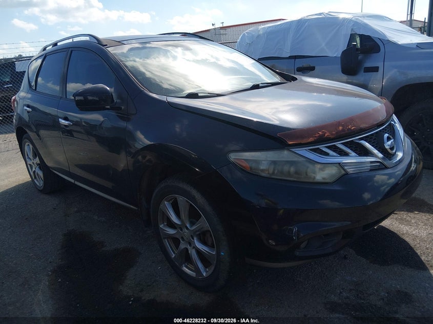 2013 NISSAN MURANO LE | JN8AZ1MU1DW207534 | UPCARS
