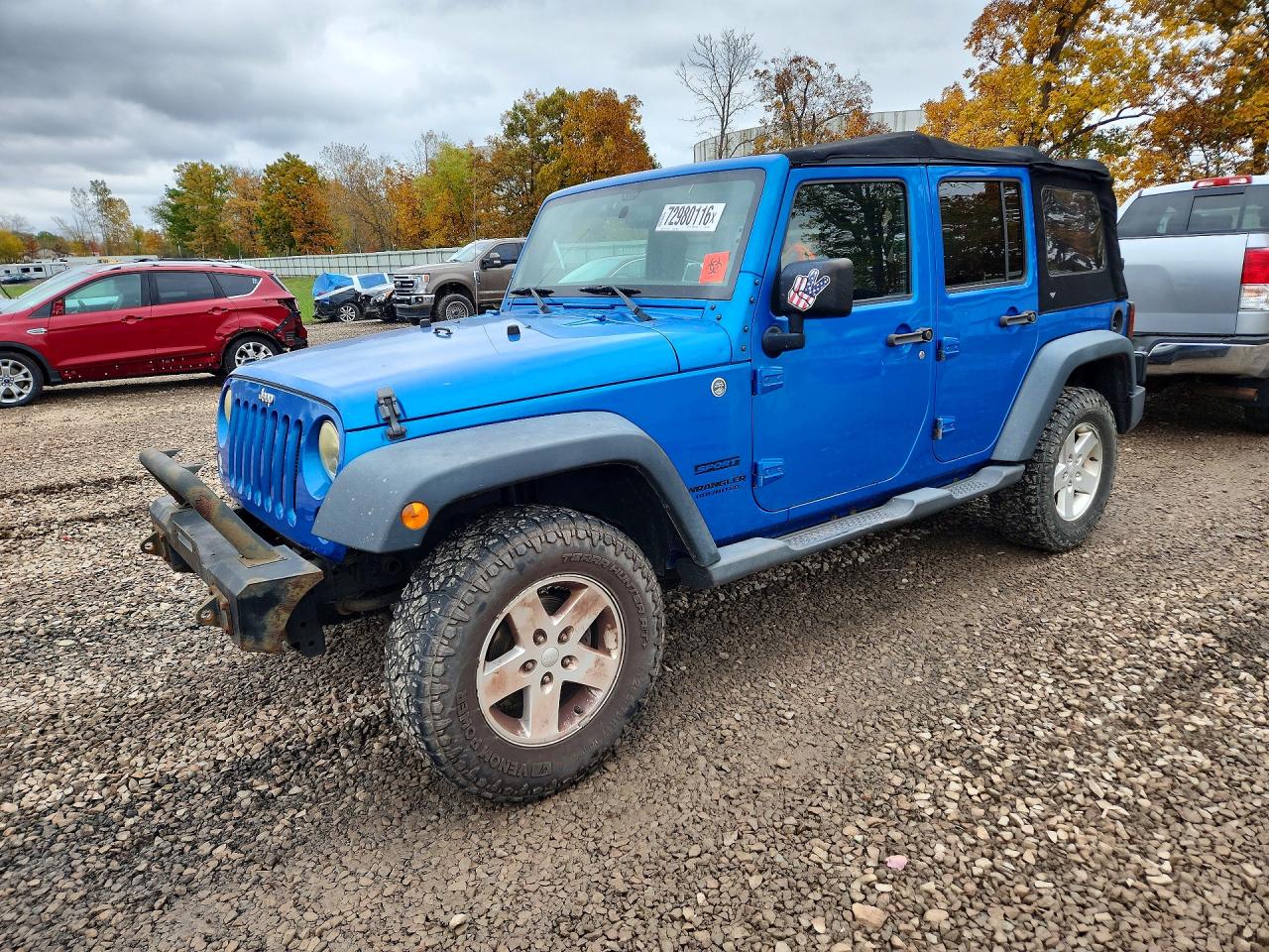 2015 JEEP WRANGLER SPORT | 1C4BJWDG3FL729830 | UPCARS
