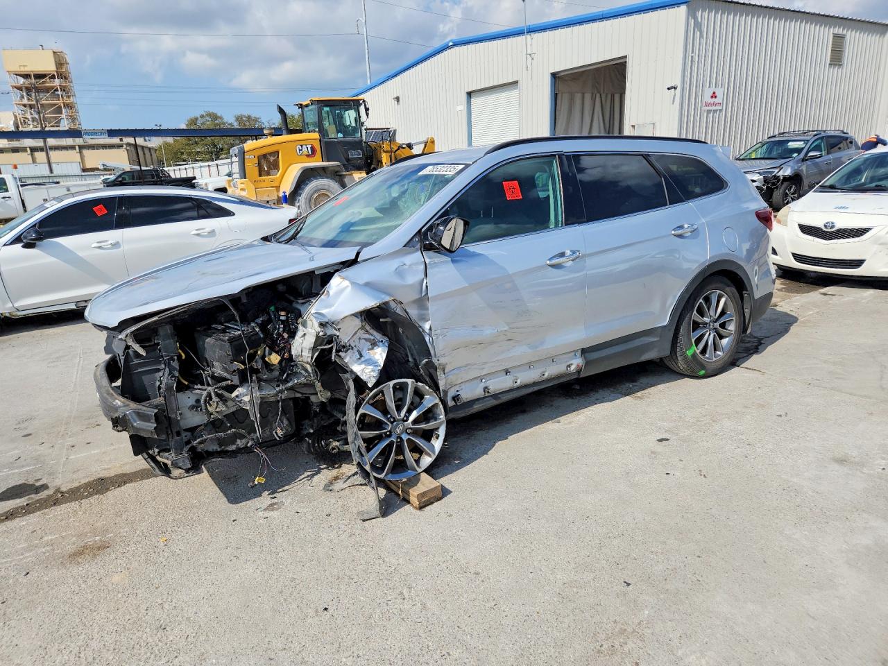 2017 HYUNDAI SANTA FE SE | KM8SM4HF7HU255368 | UPCARS