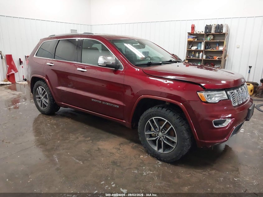 2017 JEEP GRAND CHEROKEE OVERLAND | 1C4RJFCG3HC712268 | UPCARS