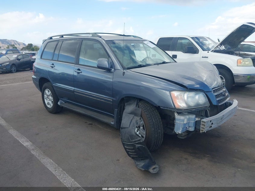2003 TOYOTA HIGHLANDER V6 | JTEHF21A630151185 | UPCARS