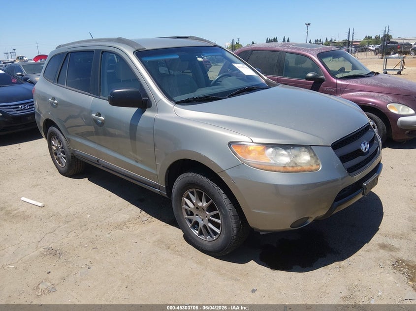2009 HYUNDAI SANTA FE GLS | 5NMSG13D69H283218 | UPCARS