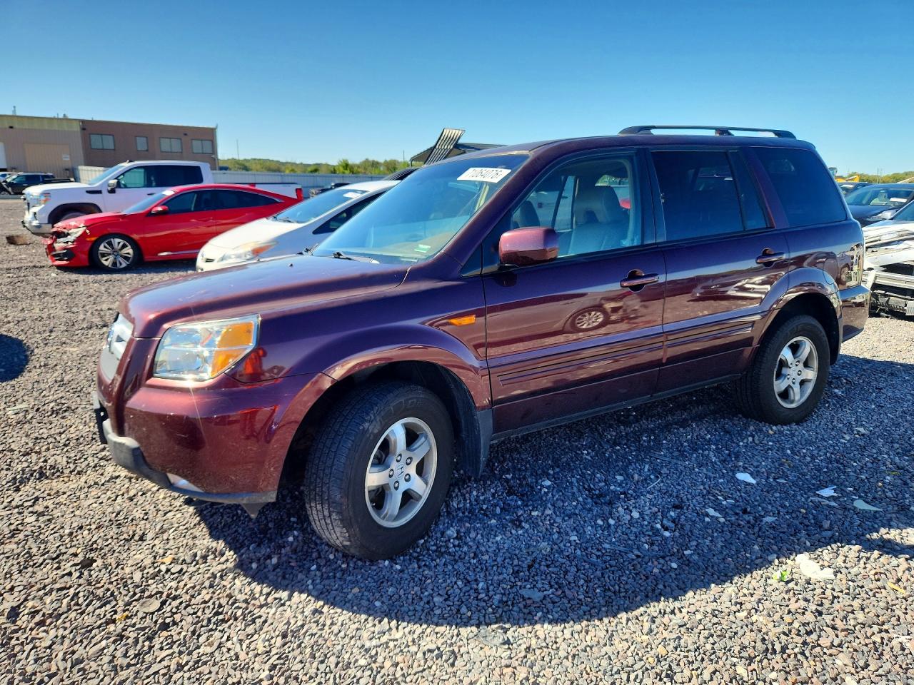 2007 HONDA PILOT EXL | 2HKYF18577H533189 | UPCARS