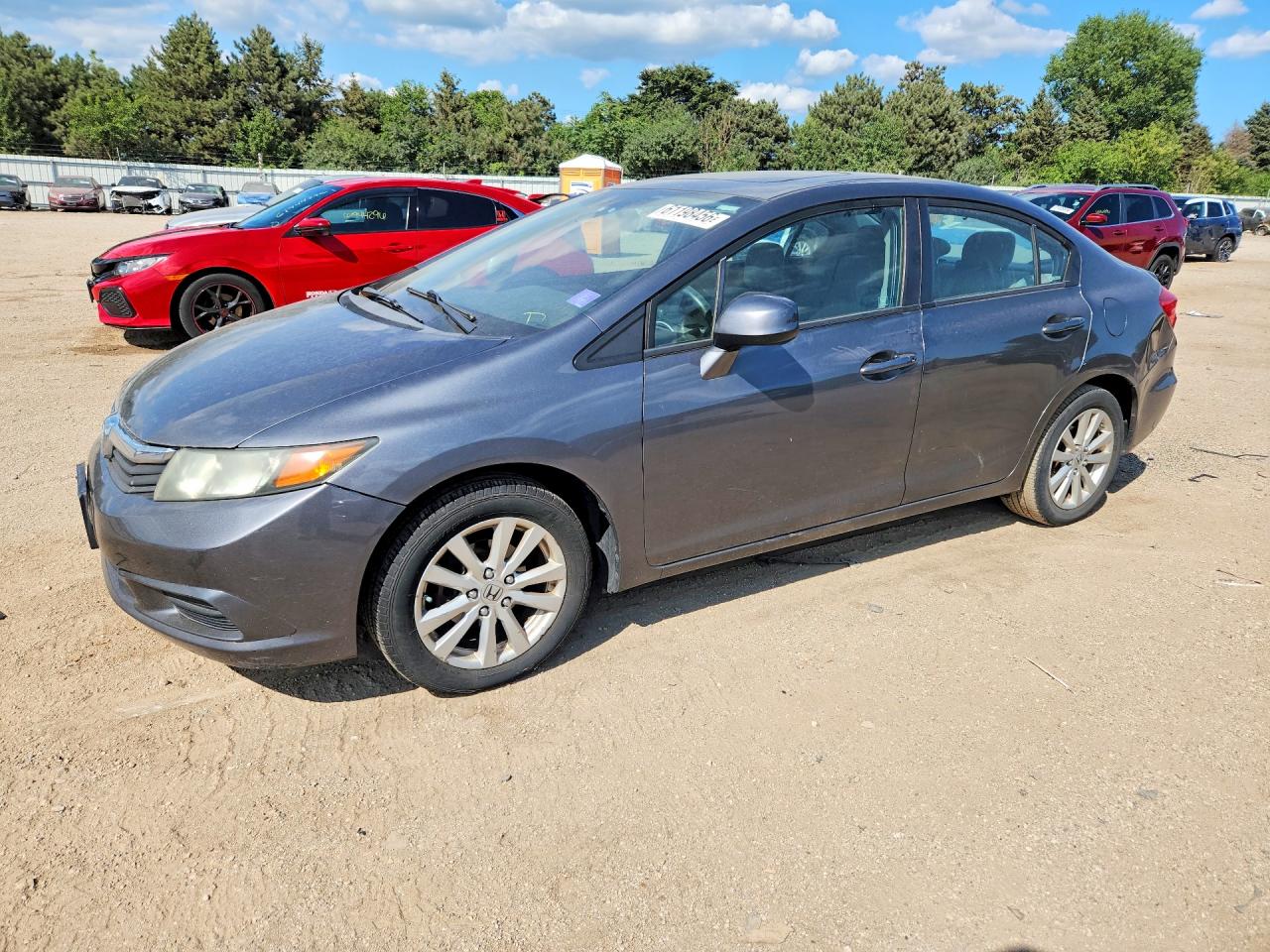 2012 HONDA CIVIC EX | 19XFB2F82CE005547 | UPCARS