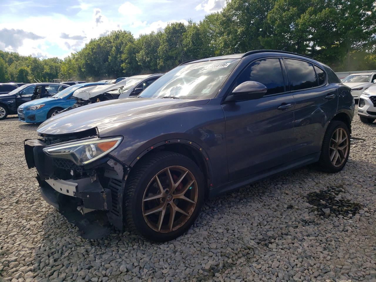 2018 ALFA ROMEO STELVIO TI SPORT | ZASFAKNN2J7B92450 | UPCARS