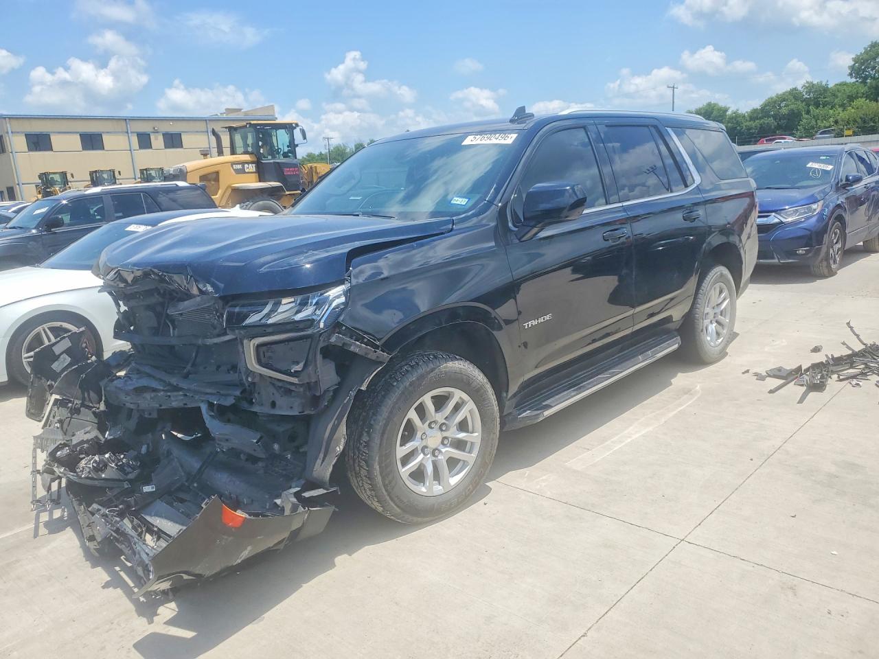 2021 CHEVROLET TAHOE C1500 LT | 1GNSCNKD2MR159351 | UPCARS