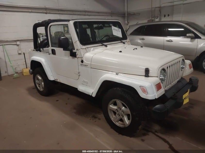 2003 JEEP WRANGLER SPORT | 1J4FA49S53P307348 | UPCARS