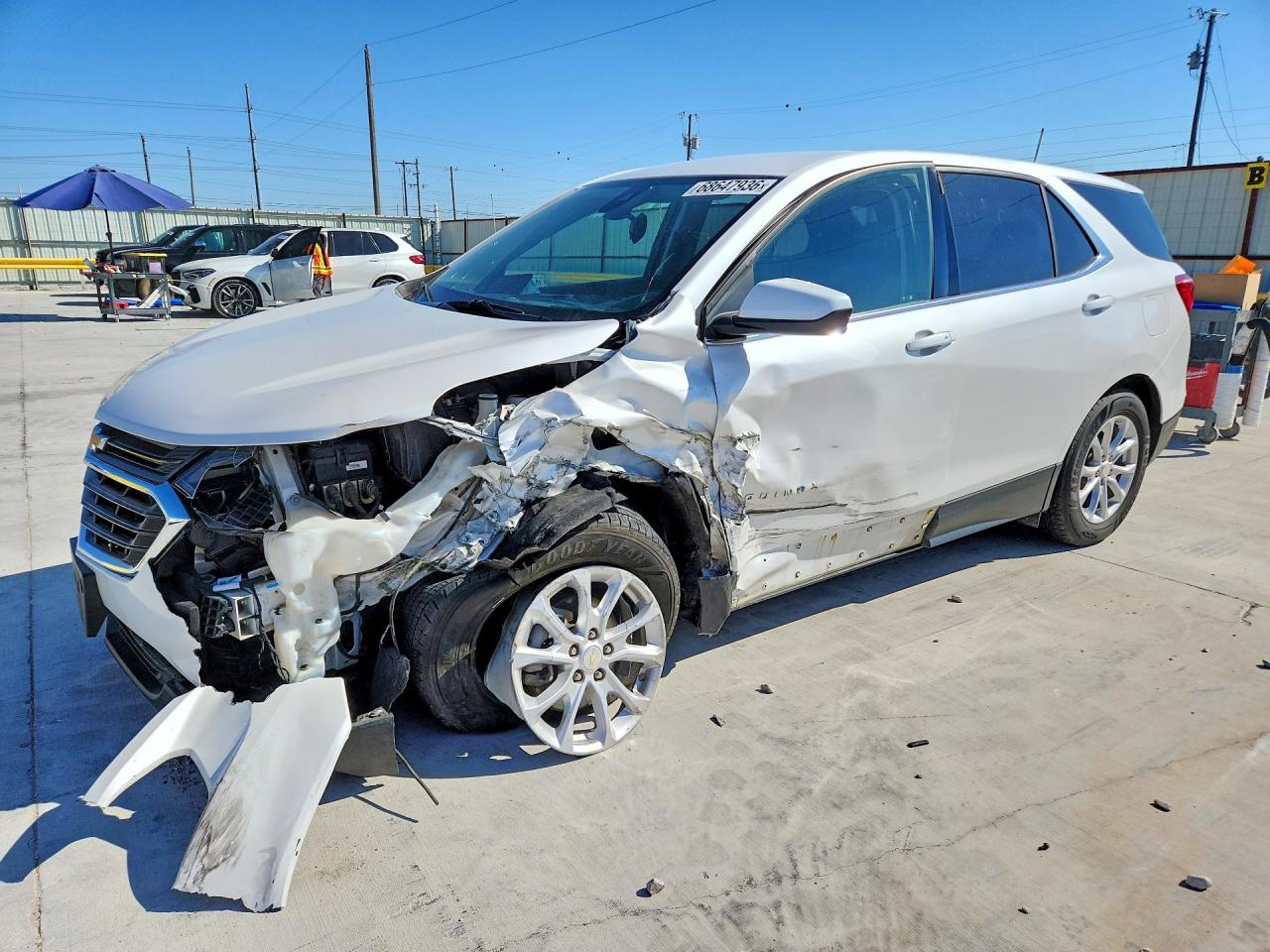 2020 CHEVROLET EQUINOX LT | 3GNAXKEV1LS592464 | UPCARS